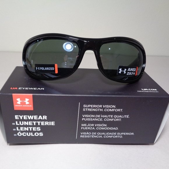 Under Armour CAPTURE Shiny Black New Sunglasses main image 13